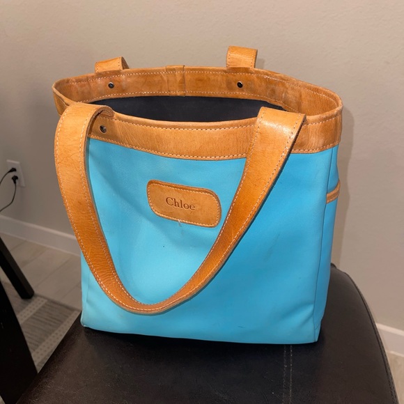 Jon hart left bank tote bag CHLOE MONOGRAM - Picture 2 of 13